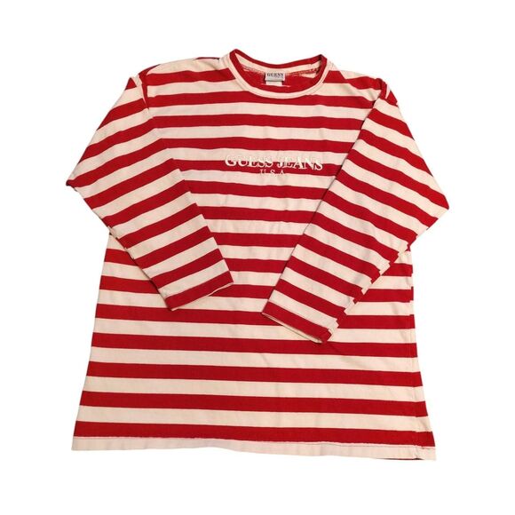 90s Guess Striped Shirt - Picture 1 of 7